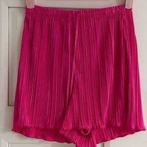 Good American microplisse shorts